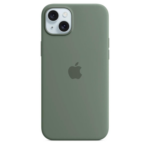 Husa iPhone MagSafe din Silicon pentru iPhone 15 Evergreen - WATCHERS