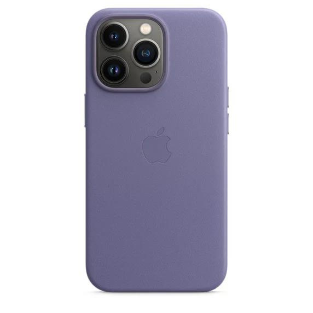 Husa iPhone MagSafe din Piele pentru iPhone 13 Pro Max Wisteria - WATCHERS