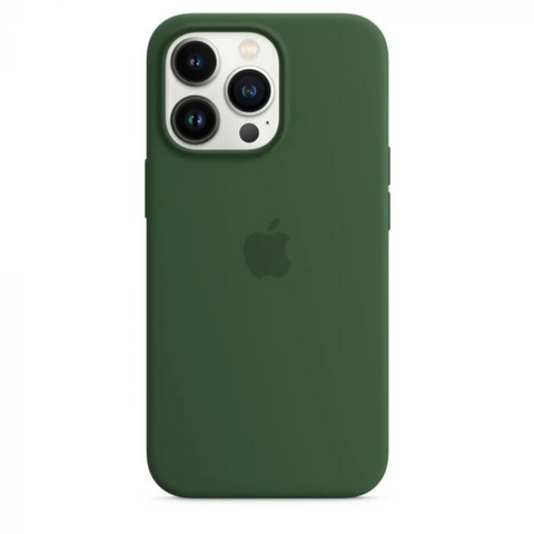Husa iPhone MagSafe din Silicon pentru iPhone 13 Pro Max Eucalyptus - WATCHERS