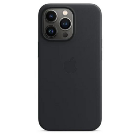 Husa iPhone MagSafe din Piele pentru iPhone 13 Pro Max Midnight - WATCHERS