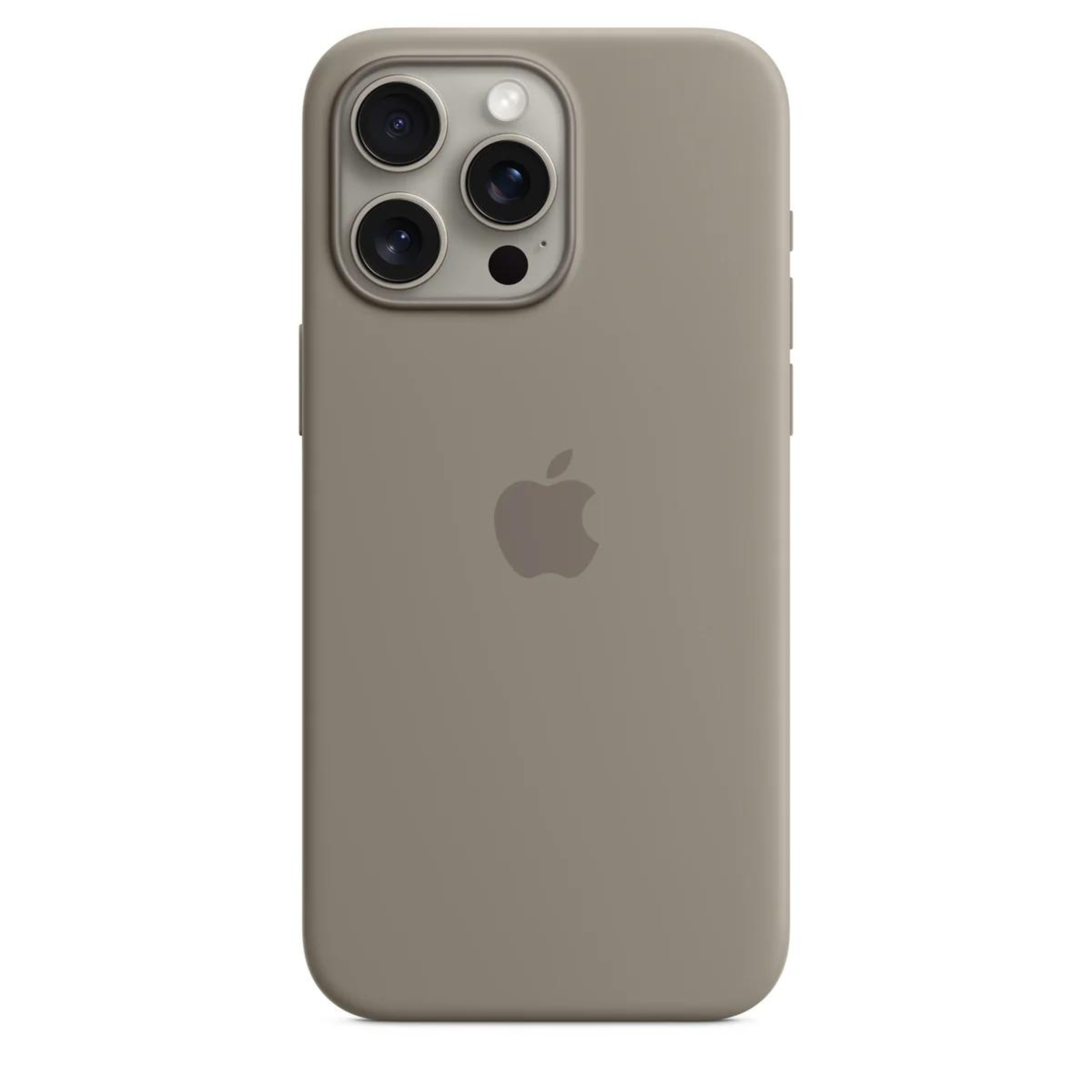 Husa iPhone MagSafe din Silicon pentru iPhone 15 Pro Max Clay - WATCHERS