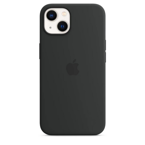 Husa iPhone MagSafe din Silicon pentru iPhone 13 Mini Black - WATCHERS
