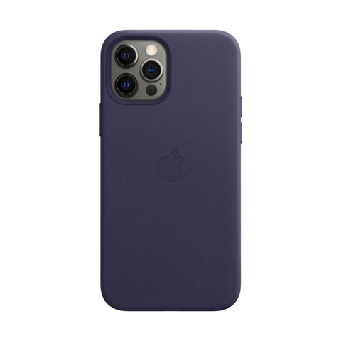 Husa iPhone MagSafe din Piele pentru iPhone 12 Pro Baltic Blue - WATCHERS