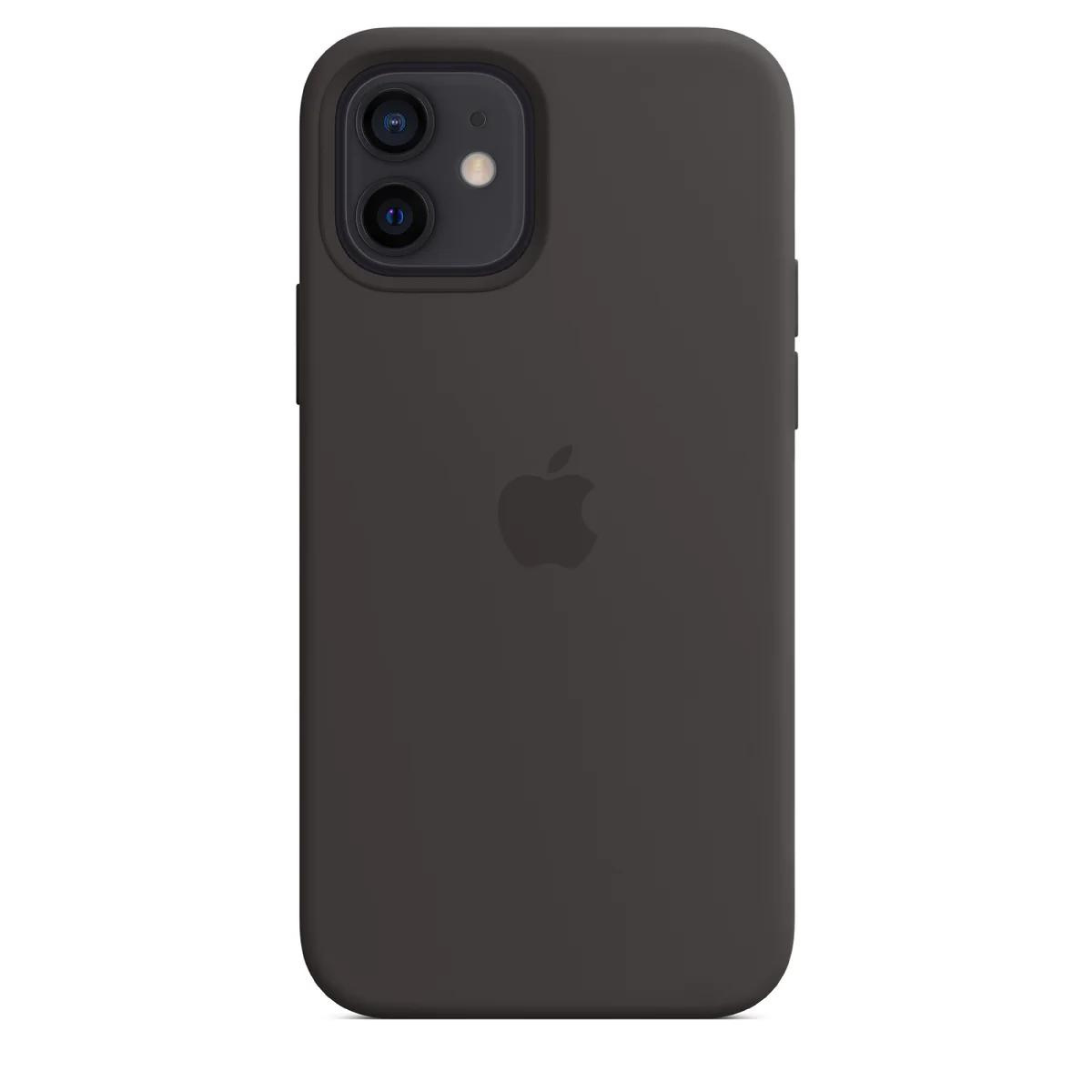 Husa iPhone MagSafe din Silicon pentru iPhone 12 Black - WATCHERS