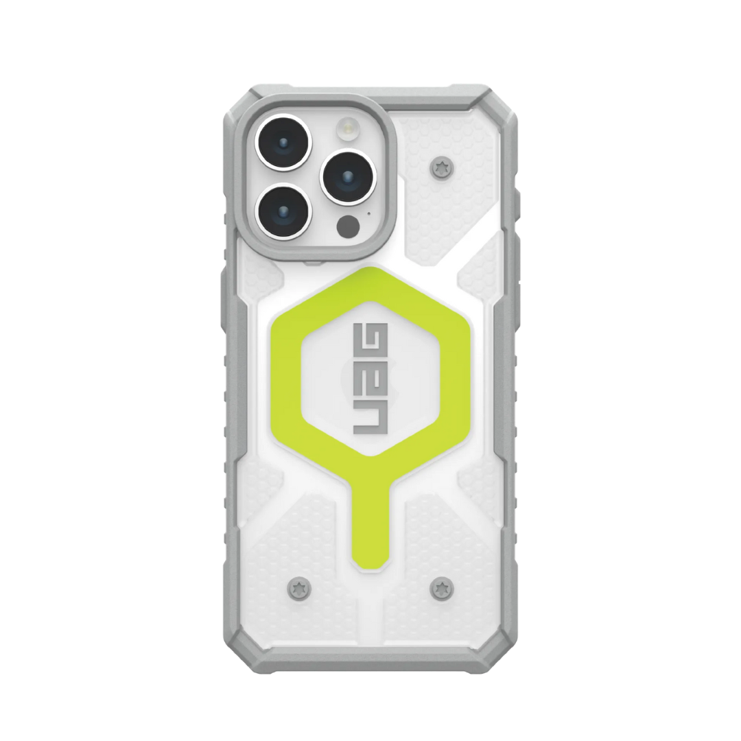 Husa iPhone MagSafe UAG Pathfinder Clear pentru iPhone 12 Pro Max Active Neon - WATCHERS