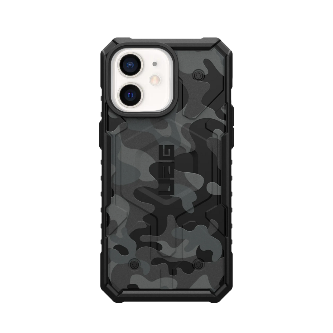 Husa iPhone MagSafe UAG Pathfinder pentru iPhone 12 Midnight Camo - WATCHERS