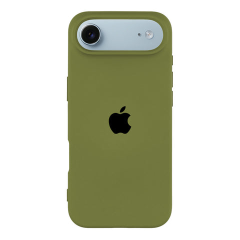 Husa iPhone din Silicon pentru iPhone 17 Air Army Green