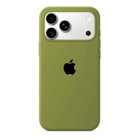 Husa iPhone  din Silicon pentru iPhone 17 Pro Army Green