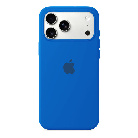 Husa iPhone  din Silicon pentru iPhone 17 Pro Blue Cobalt