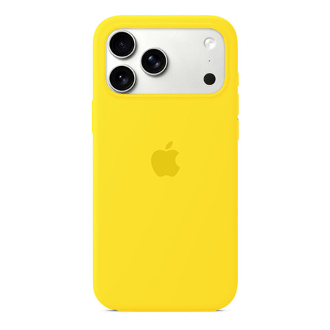 Husa iPhone  din Silicon pentru iPhone 17 Pro Canary Yellow