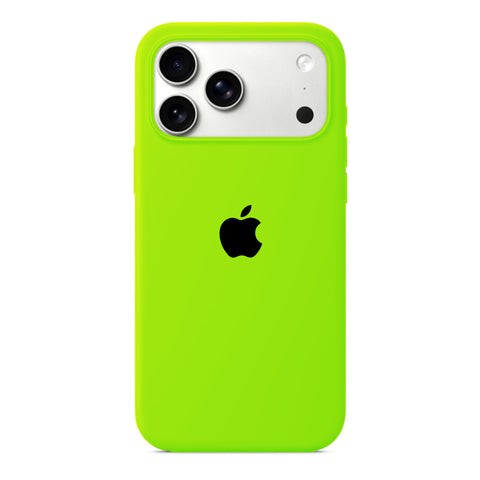 Husa iPhone  din Silicon pentru iPhone 17 Pro Crazy Green