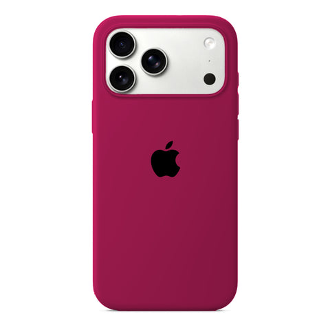 Husa iPhone  din Silicon pentru iPhone 17 Pro Dark Rose