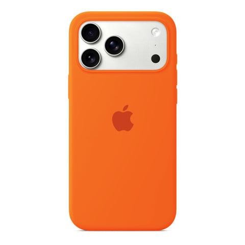 Husa iPhone  din Silicon pentru iPhone 17 Pro Orange