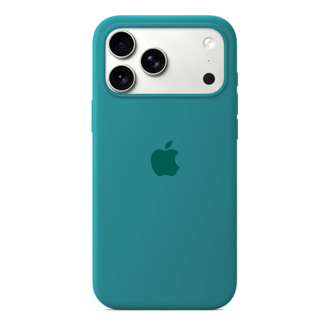 Husa iPhone  din Silicon pentru iPhone 17 Pro Pine Green