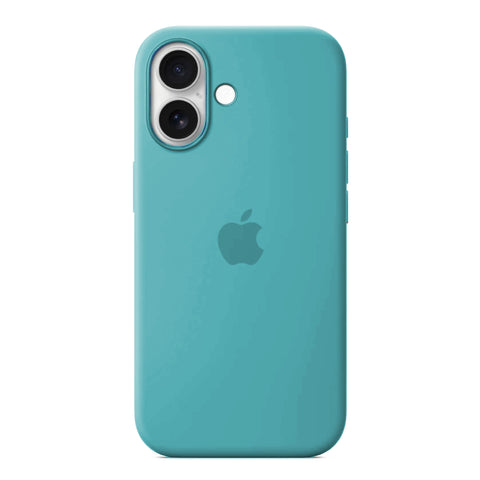 Husa iPhone din Silicon pentru iPhone 17 Sea Blue