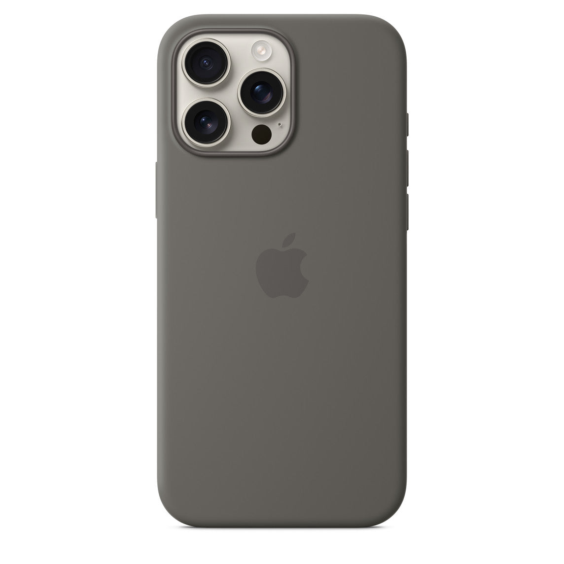 Husa iPhone MagSafe din Silicon pentru iPhone 16 Pro Stone Gray - WATCHERS