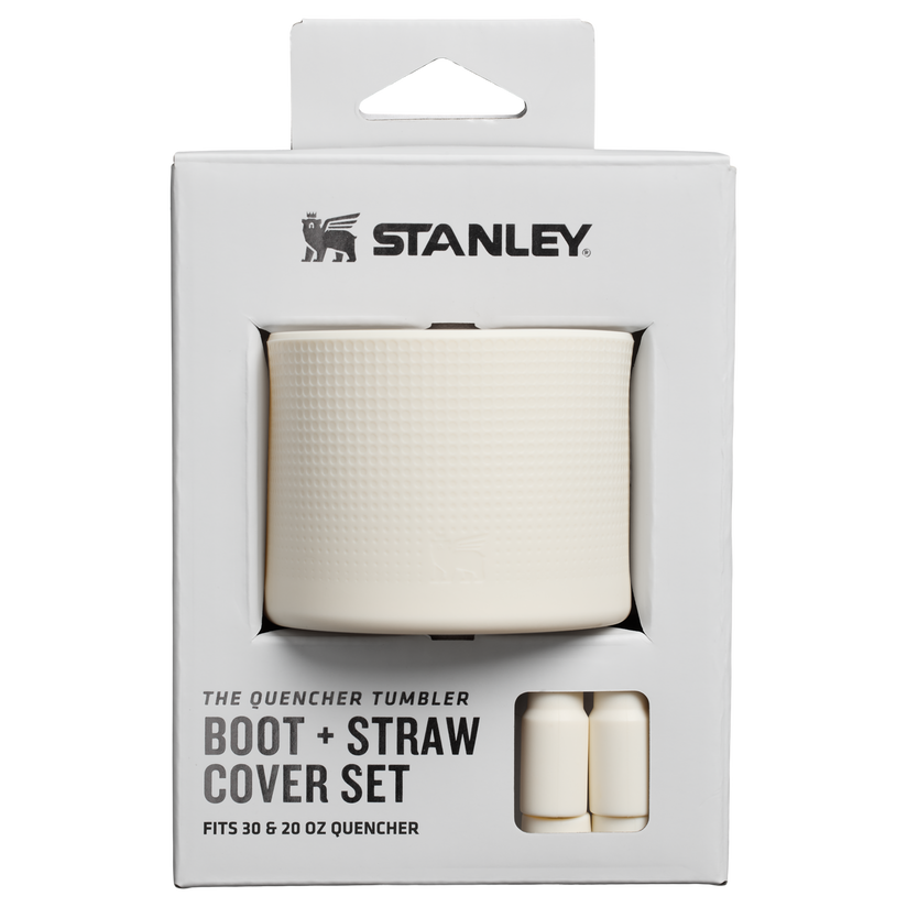 Quencher Boot And Straw Cover Set 0.89L 0.59L Cream