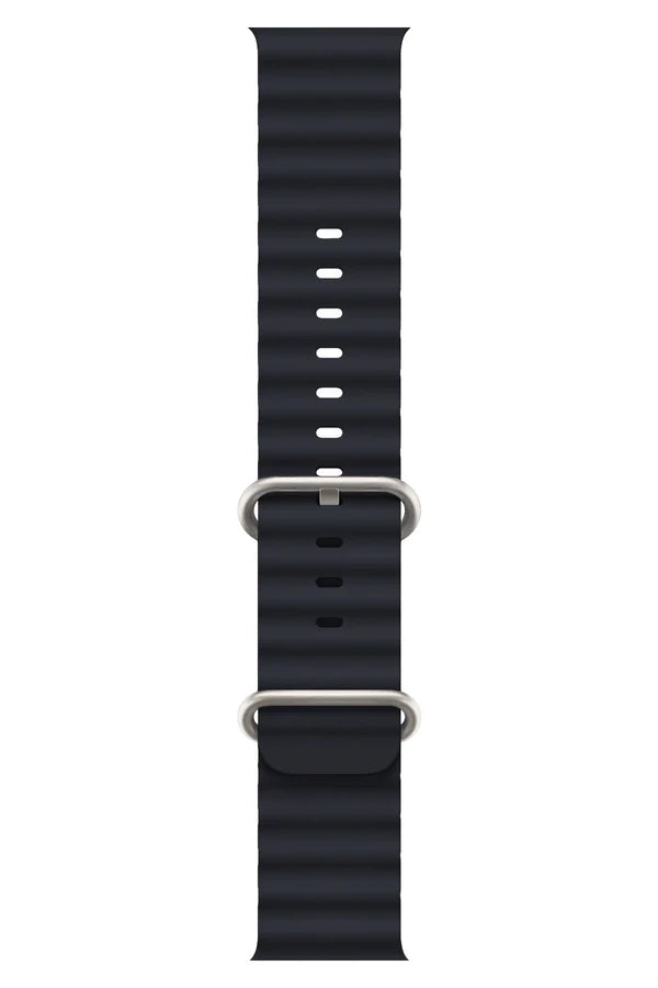 Curea Ceas Apple Watch Silicon Ocean Dark Navy Blue - WATCHERS
