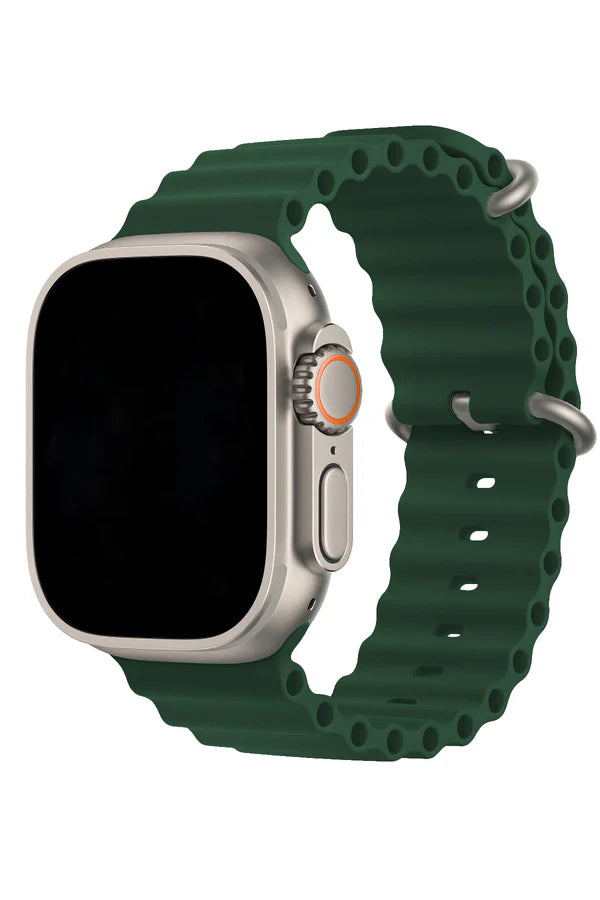 Curea Ceas Apple Watch Silicon Ocean Green - WATCHERS