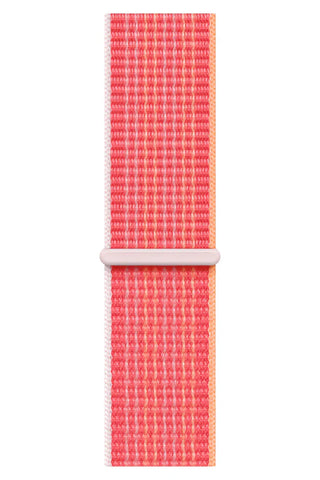 Curea Ceas Apple Watch Sport Nylon Peach Pink - WATCHERS