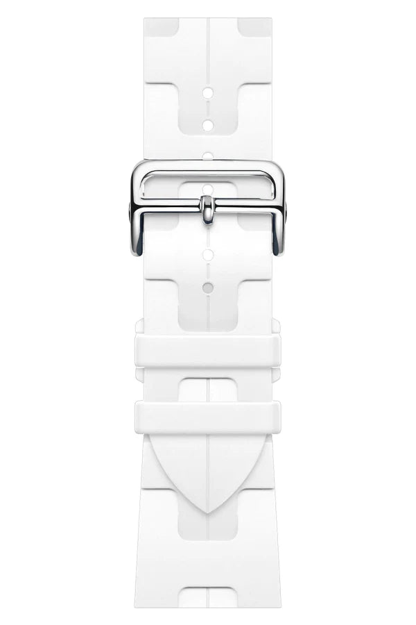 Curea Ceas Apple Watch Silicon Rugged White - WATCHERS