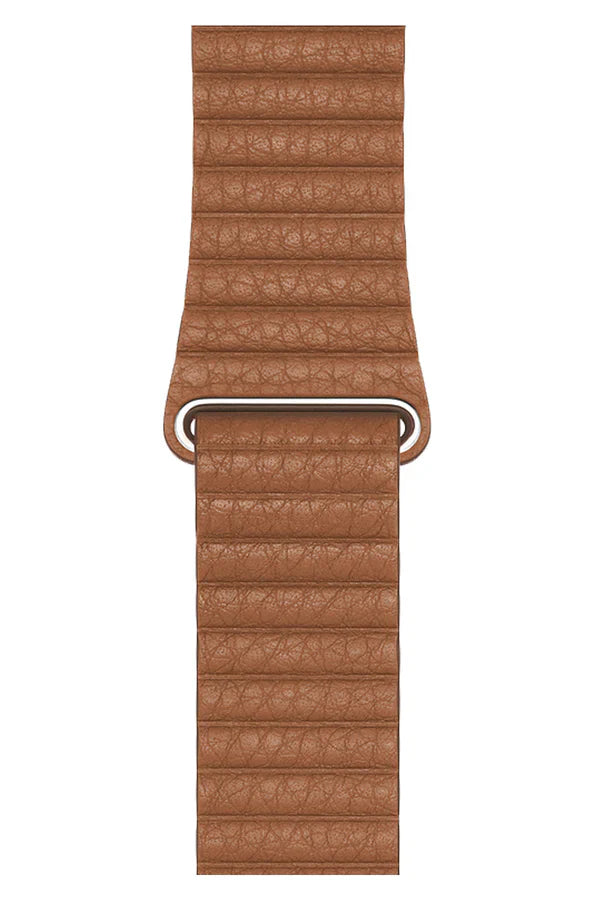 Curea Ceas Apple Watch Casual Leather Kahverengi - WATCHERS