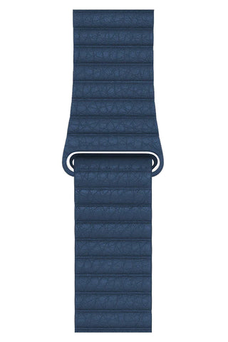 Curea Ceas Apple Watch Casual Leather Lacivert - WATCHERS