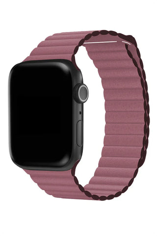 Curea Ceas Apple Watch Casual Leather Rust - WATCHERS
