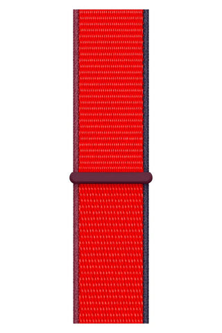 Curea Ceas Apple Watch Sport Nylon Carnelian - WATCHERS