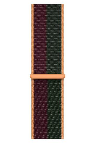 Curea Ceas Apple Watch Sport Nylon Gold Black - WATCHERS