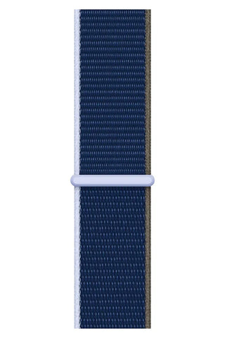 Curea Ceas Apple Watch Sport Nylon Blue Frost - WATCHERS