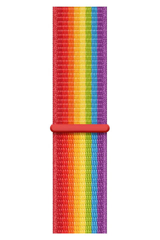Curea Ceas Apple Watch Sport Nylon Rainbow - WATCHERS