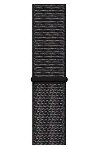 Curea Ceas Apple Watch Sport Nylon Marbled Black - WATCHERS