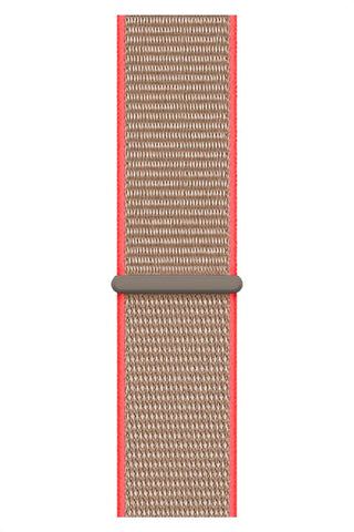 Curea Ceas Apple Watch Sport Nylon Neon Coffee - WATCHERS