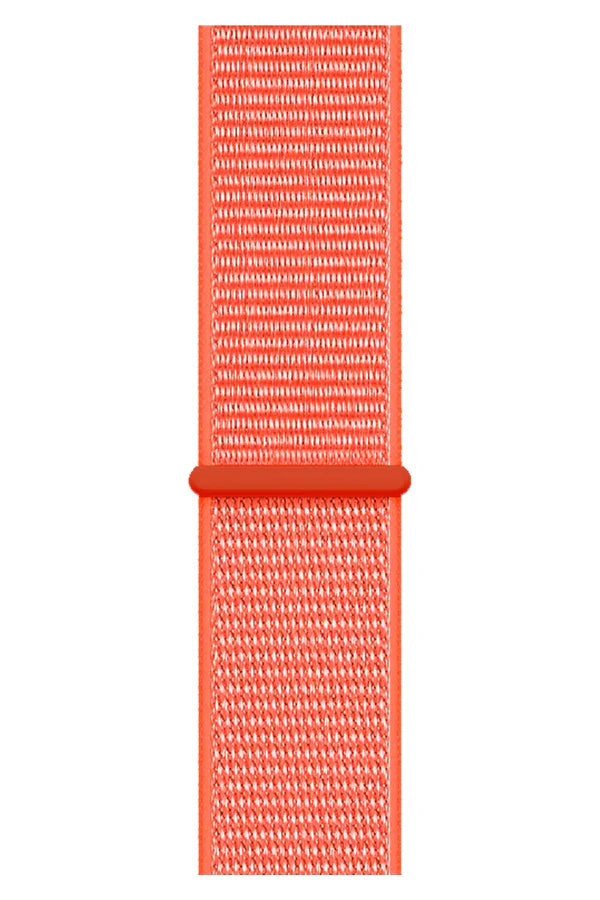 Curea Ceas Apple Watch Sport Nylon Neon Orange - WATCHERS