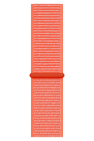 Curea Ceas Apple Watch Sport Nylon Neon Orange - WATCHERS