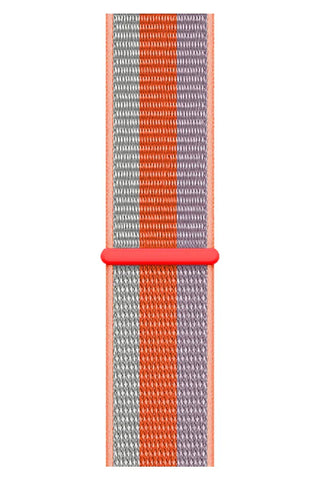 Curea Ceas Apple Watch Sport Nylon Note Orange - WATCHERS