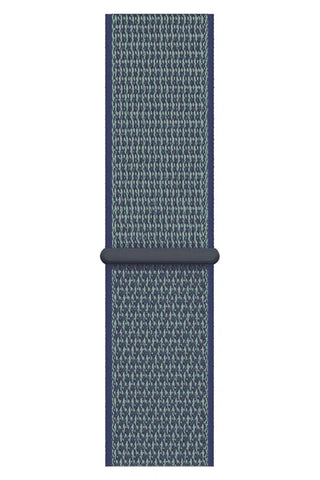Curea Ceas Apple Watch Sport Nylon Lacivert Green - WATCHERS