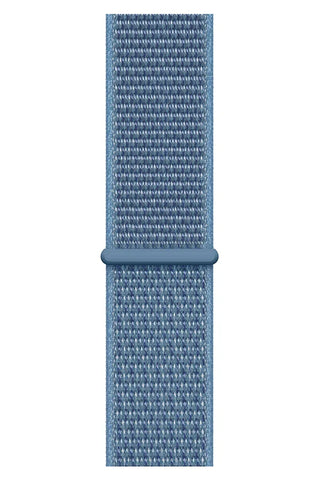 Curea Ceas Apple Watch Sport Nylon Platin Blue - WATCHERS