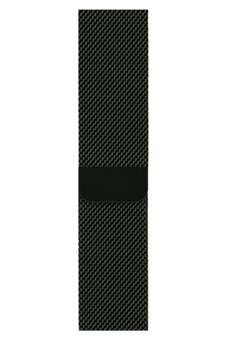 Curea Ceas Apple Watch Milanese Clover Green Metalica - WATCHERS