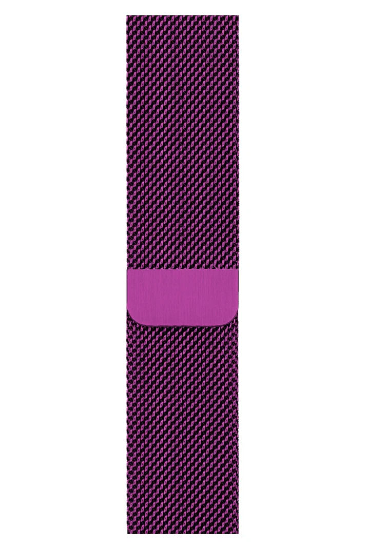 Curea Ceas Apple Watch Milanese Green Stripe Metalica - WATCHERS