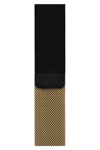 Curea Ceas Apple Watch Milanese Golden Night Metalica - WATCHERS