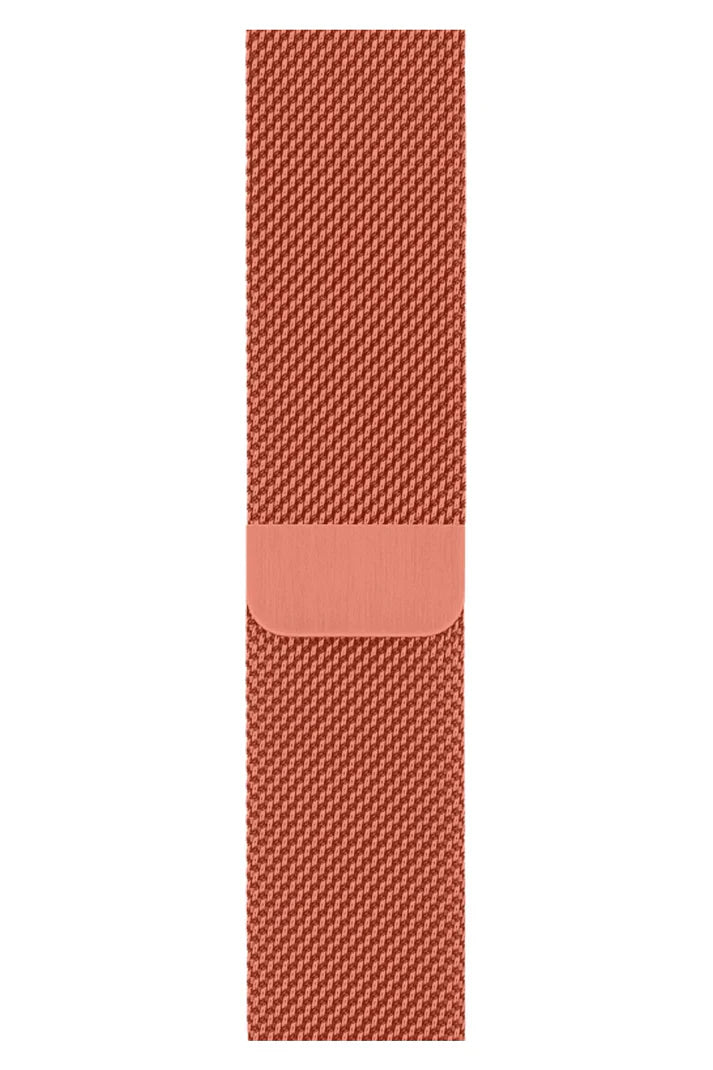 Curea Ceas Apple Watch Milanese Siena Red Metalica - WATCHERS