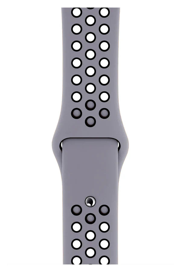 Curea Ceas Apple Watch Silicon Sport Black Antracit - WATCHERS