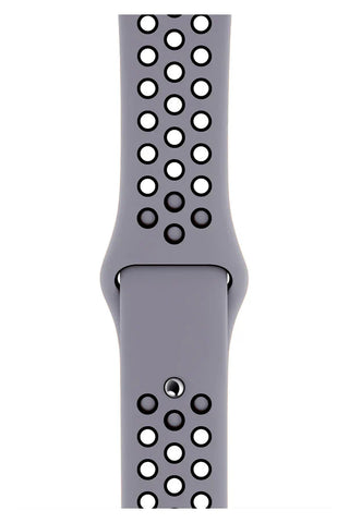 Curea Ceas Apple Watch Silicon Sport Black Antracit - WATCHERS