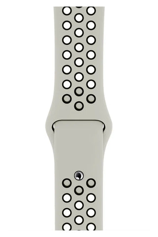 Curea Ceas Apple Watch Silicon Sport Gray Black - WATCHERS