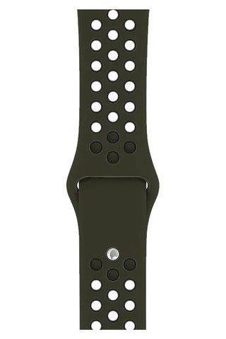 Curea Ceas Apple Watch Sport Silicon Olive Green - WATCHERS