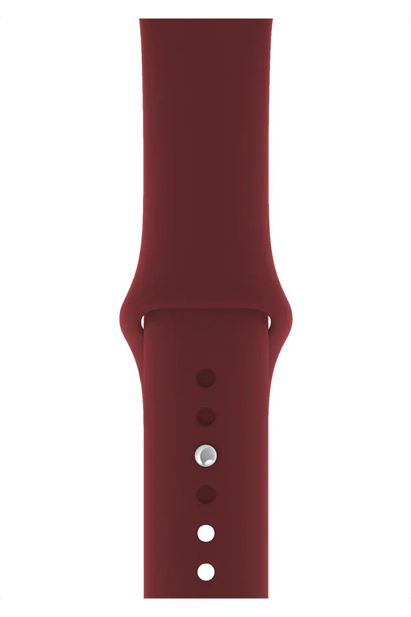 Curea Ceas Apple Watch Silicon Clasic Claret Red - WATCHERS