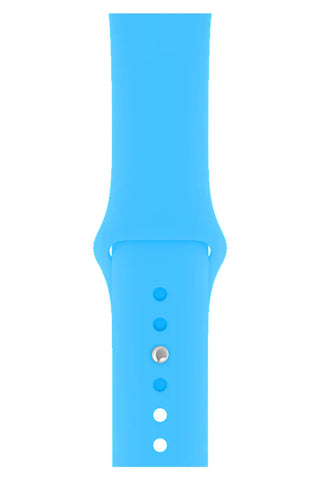 Curea Ceas Apple Watch Silicon Clasic Baby Blue - WATCHERS