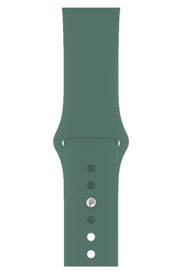 Curea Ceas Apple Watch Silicon Clasic Pine Green - WATCHERS